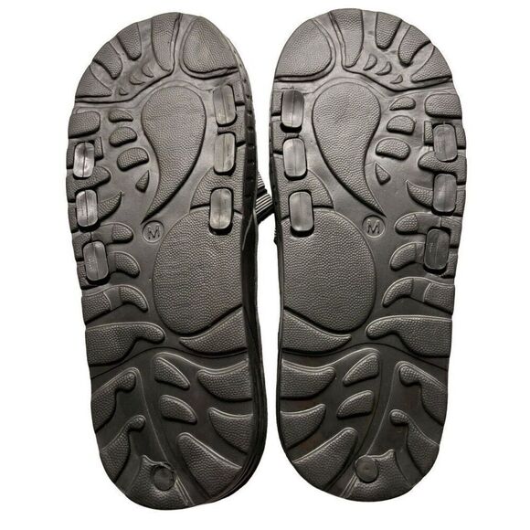 Epulse Foot Massage Acupressure Reflexology Black Flat Slide Size Medium - Picture 3 of 5